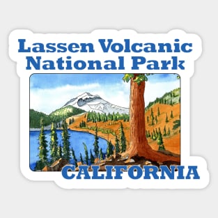 Lassen Volcanic National Park, California Sticker